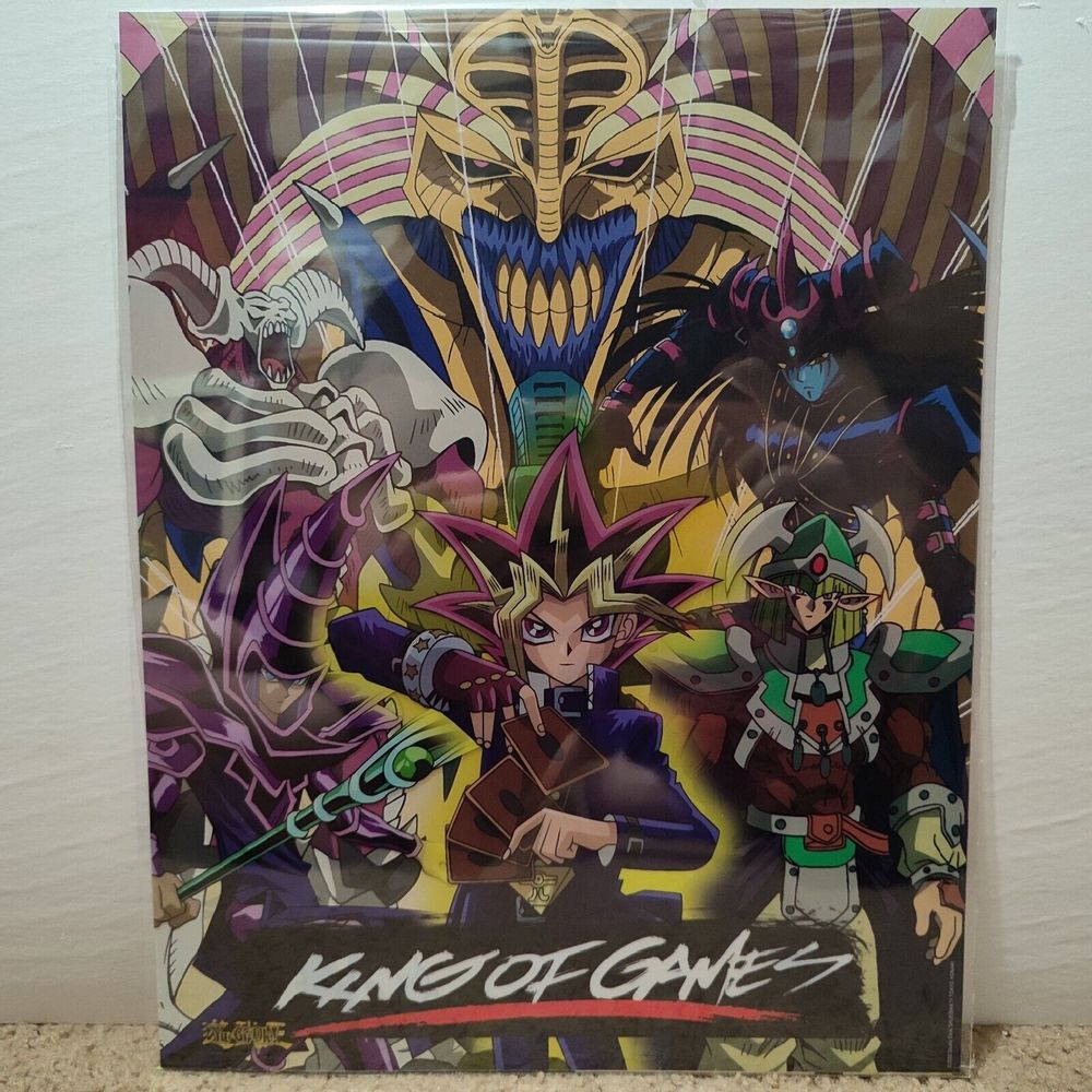 Yugioh King Of Games Art Print Fan Cel With Certificate Of Authenticity